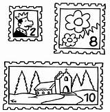 Medios Comunicacion Sellos Stamps Picasa Postcards Kindergartens sketch template