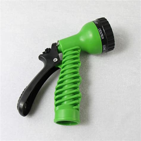garden yard water hose spray nozzle head adjustable  patterns spray gun portable