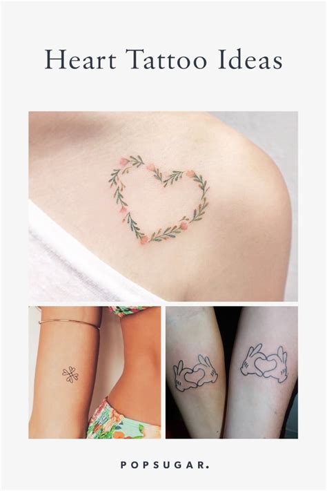 Cute Heart Tattoo Ideas Popsugar Love And Sex