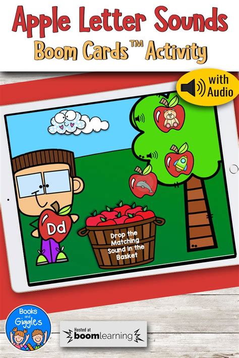 boom this apple letter activity is digital in 2020 fall kindergarten
