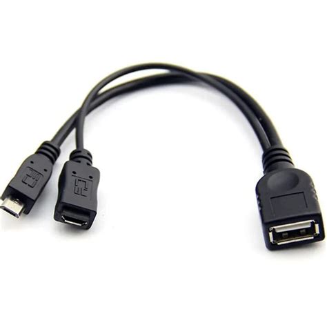 micro usb otg host cable usb power data cables  samsung phone