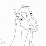 Stallion Cimarron Orb Coloringhome Dreamworks Lineart Bestcoloringpagesforkids sketch template