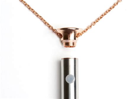 crave s usb chargeable vibrator doubles as a necklace pendant