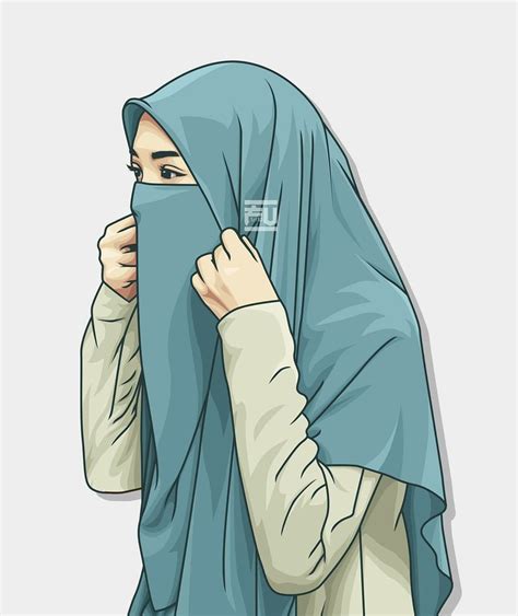 Gambar Kartun Muslimah Cute Wallpaper Wallpaper Anime Hijab Keren