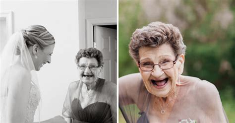 bride invites her 89 year old grandma to be a bridesmaid at her wedding goodfullness