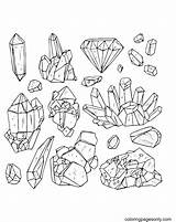 Gems sketch template