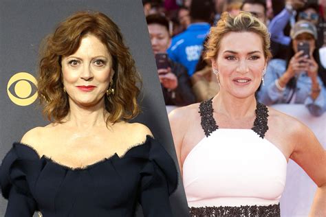 susan sarandon was fine with kate winslet touching her