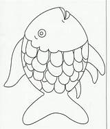 Fish Preschool Coloring Pages Animals Printable Kindergarten Painting Other Click sketch template