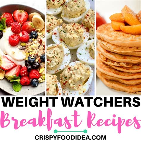 21 Healthy Weight Watchers Breakfast Recipes With Points