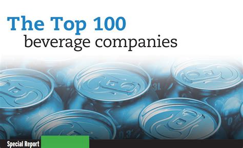 list top  beverage companies    beverage industry