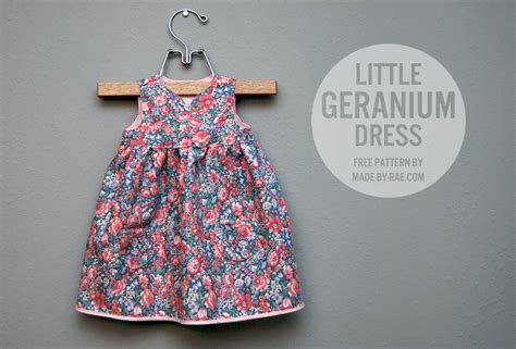 little geranium dress flavorpink