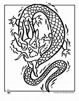 Chinese Dragon Coloring Pages China Ancient Printable Easy Print Drawing Kids Popular Cartoon Printer Getdrawings Send Button Special Only Use sketch template