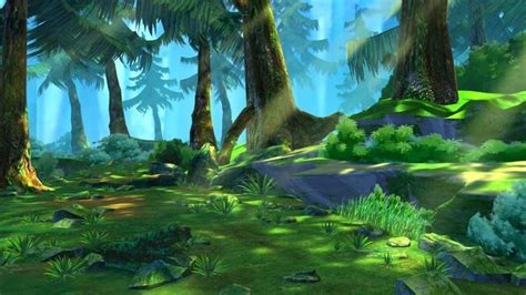 forest    forest cartoon anime background animation background