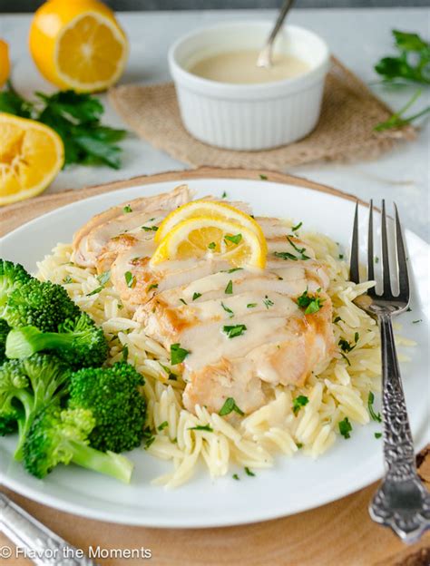 30 minute chicken with greek avgolemono sauce flavor the moments