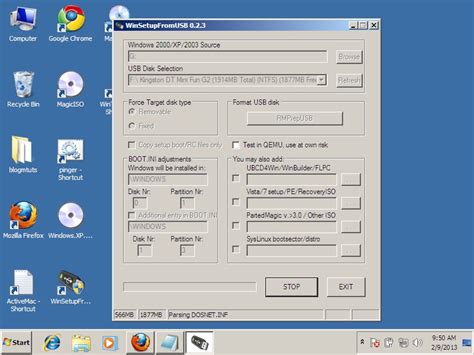 Making A Bootable Windows Xp In Usb Blogmytuts