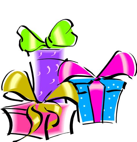 birthday presents png clipart
