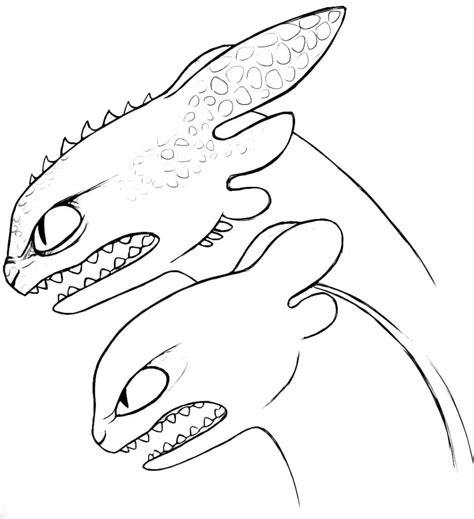 coloring pages  toothless ashlieemillie