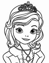 Sofia Coloring Princess Pages First ระบาย ภาพ Printable Print โซ เฟ Colouring Coloriage Color Princesse Cartoon Sheets Mermaid Disney Netart sketch template