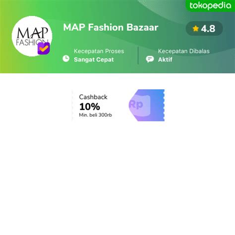 map fashion bazaar official store produk resmi harga terbaik tokopedia