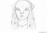 Coloring4free Neytiri Related sketch template