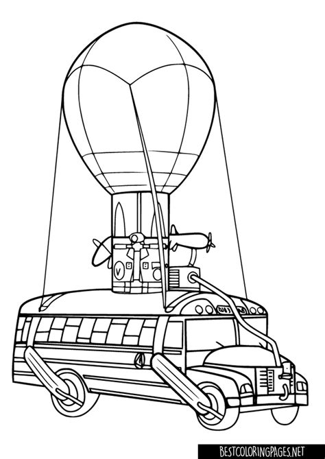 fortnite coloring pages bestcoloringpagesnet