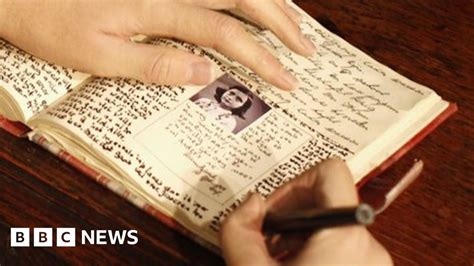 Anne Frank S Diary Removed From Website Bbc News