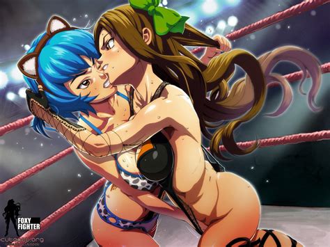 yuri anime catfights