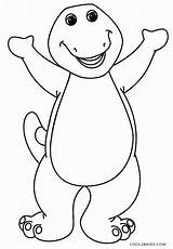 Barney Coloring Pages Shows Tv Printable Kids Film Cool2bkids sketch template