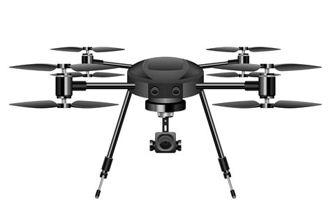 realistic drone vector design illustration isolated  white background  vector art