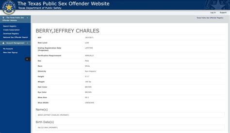 Convicted Sex Offender Jeff Berry Attending Beltway Park