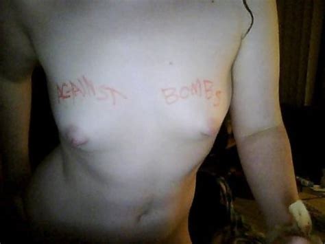 tumblr naked holding sign