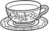 Tea Cup Coloring Pages Colouring Teacup Saucer Cups Para Desenho Template Vintage Lego Pattern Clipartbest Sheets Cliparts Drawing Colorir Templates sketch template