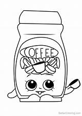 Coffee Coloring Pages Shopkins Toffy Kids Printable Online Color Colouring Disney Print Books Animal Drawingtutorials101 Draw sketch template