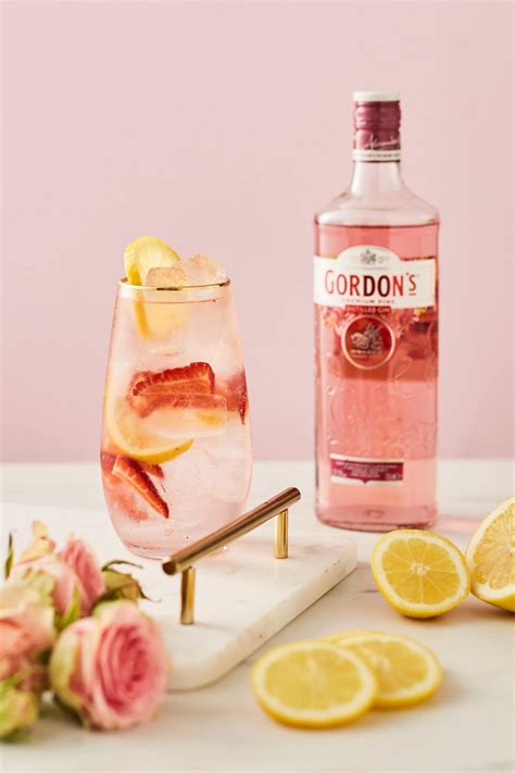 pink gin cocktails gin drinks champagne cocktail cocktail drinks alcoholic drinks beverages