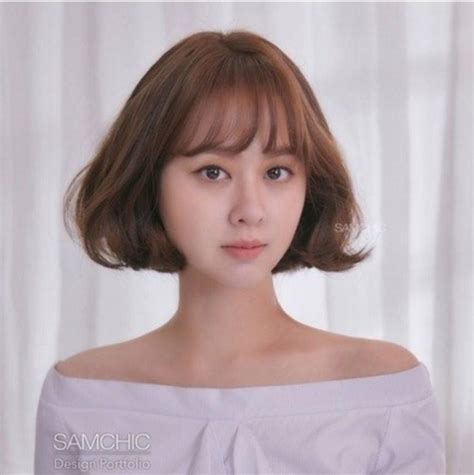 20 Model Rambut Pendek Wanita Korea Yang Bisa Grameds Tiru
