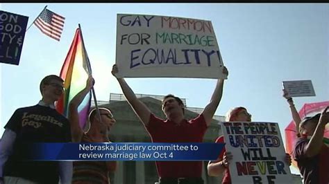 Nebraska Lawmakers Set To Discuss Same Sex Marriage