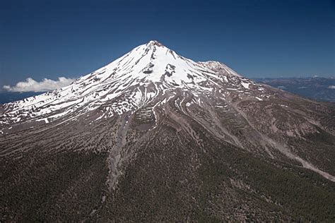 mt shasta stratovolcano california geology pics