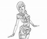 Borderlands Lilith Template sketch template