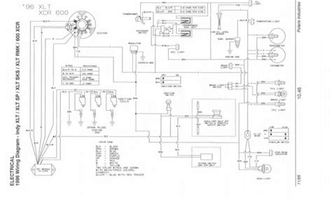 polaris snowmobile wiring diagram system  anne scheme
