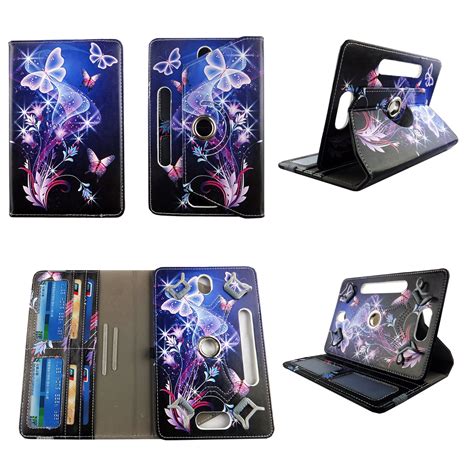 sparkly butterfly tablet case    acer iconia