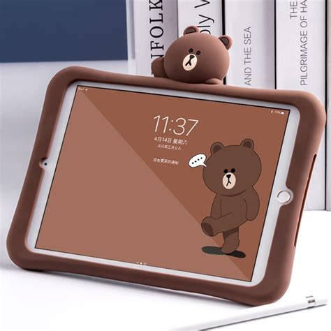 stand tablet cover case  kickstand girls carrying silicone bumper  holder  ipad mini