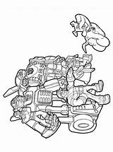 Heatwave Coloring Transformers Bots Rescue Fun Kids Votes sketch template