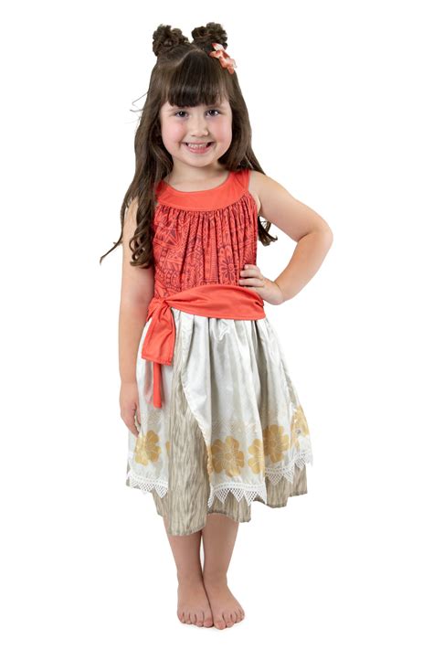 Little Adventures Polynesian Princess With Hair Clip Dress Up Costume