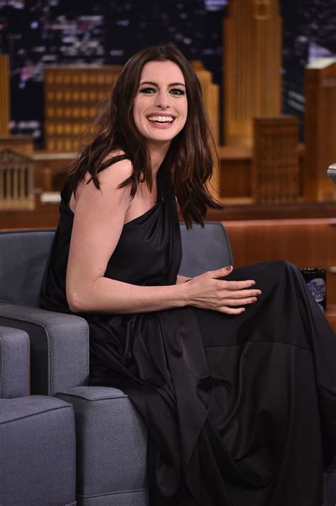 Anne Hathaway Visits The Tonight Show Starring Jimmy Fallon 4 17 2017
