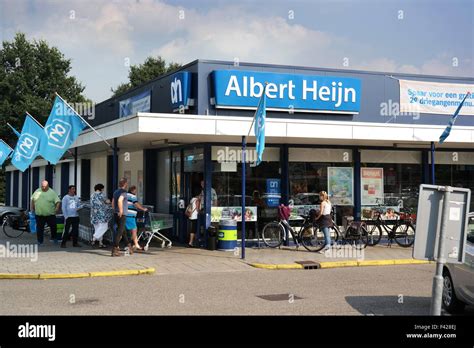 albert heijn supermarket   netherlands stock photo alamy