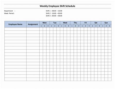 week itnerary calendar calendar template
