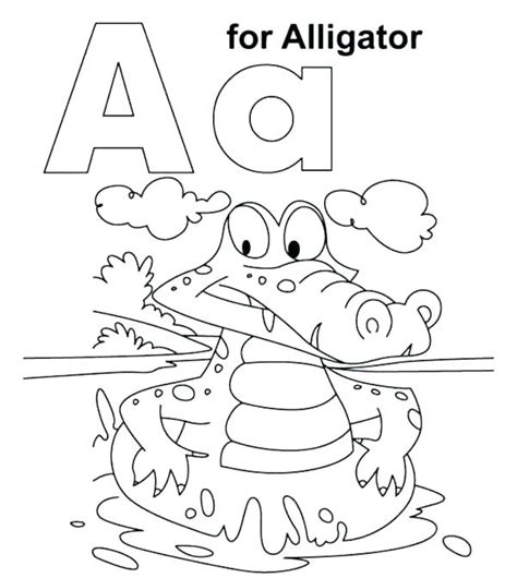 letter  coloring pages  toddlers  getcoloringscom