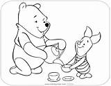 Piglet Pooh Pages Disneyclips sketch template