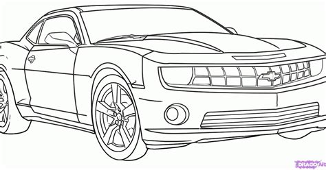 car coloring pages simple printable color