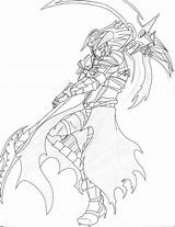 Cronus Lineart sketch template